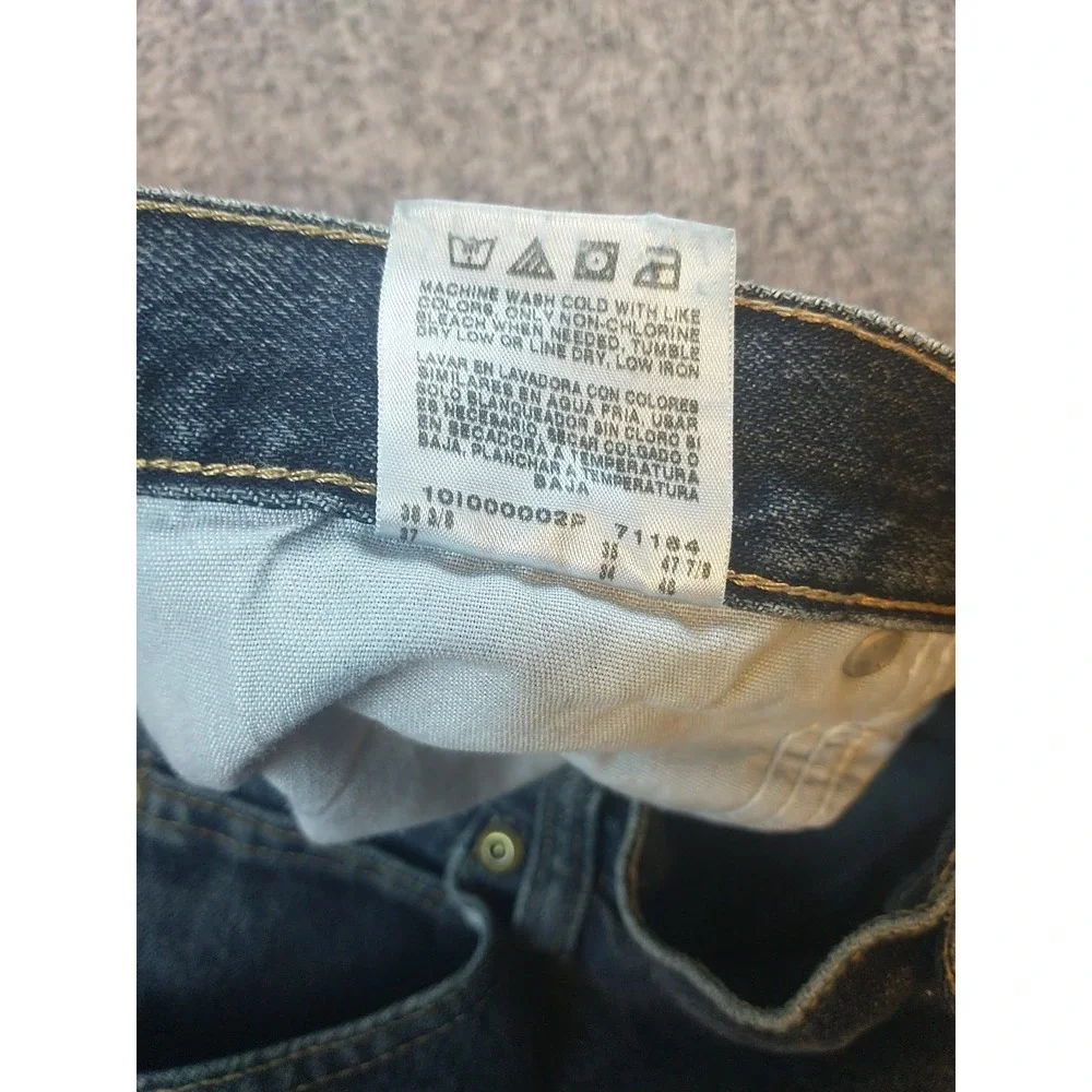 Wrangler 9651WQS Five Star Premium Denim Jean Mens 36x34 Medium Wash Regular Fit